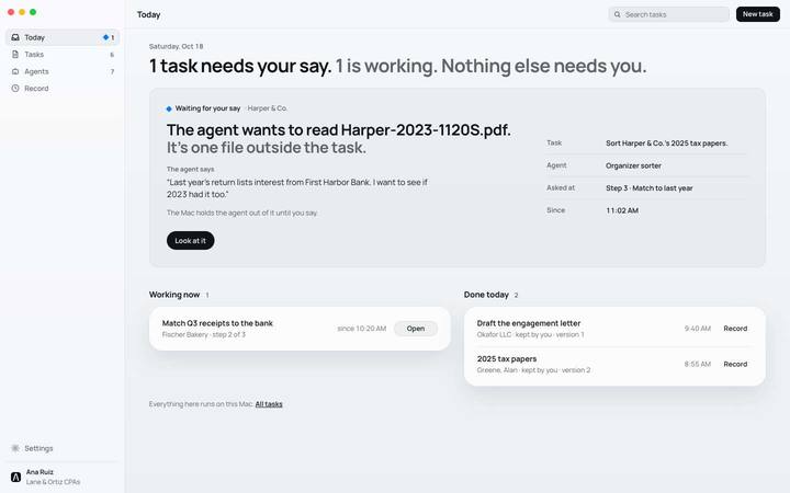 Today, the redesign